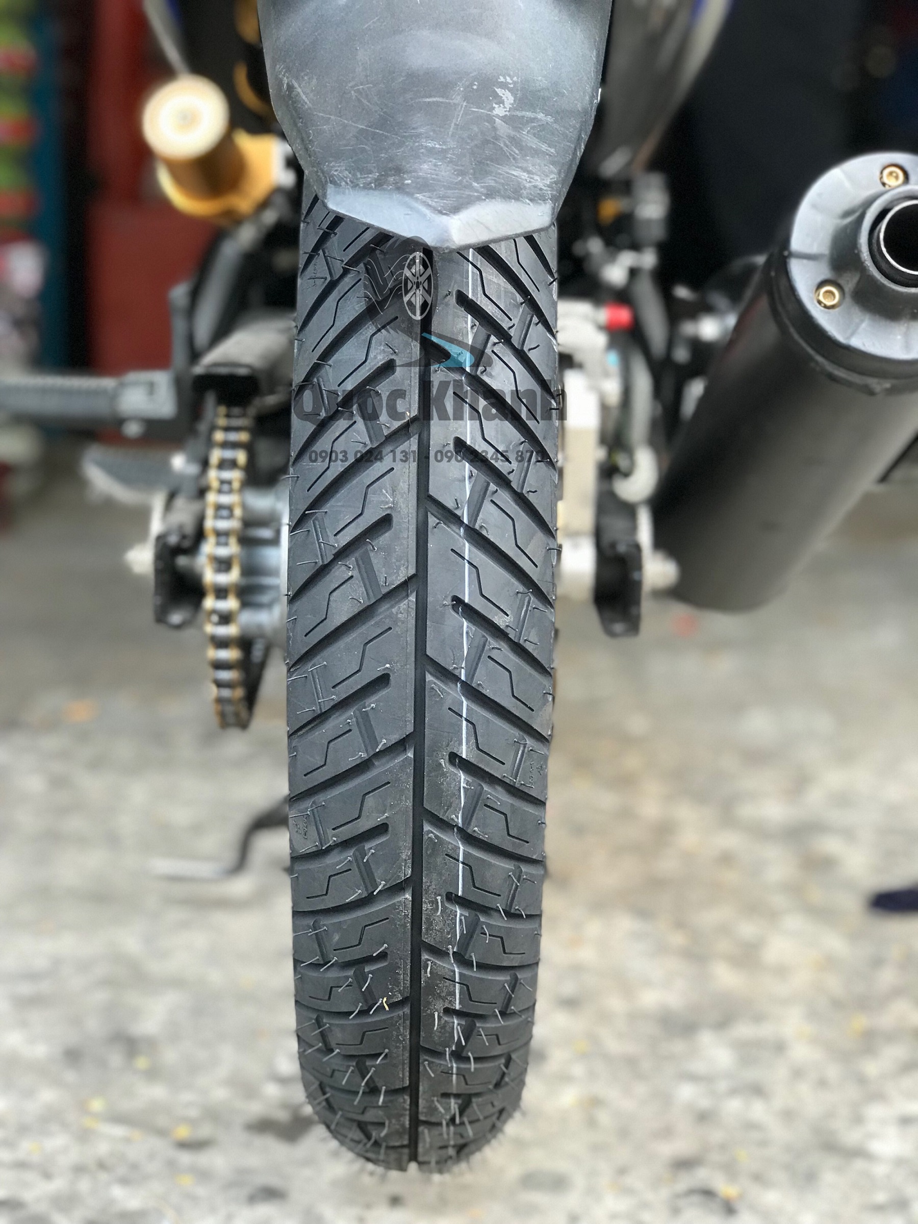 Michelin City Grip Pro 100/80-17 TL sau Ex135 5 số