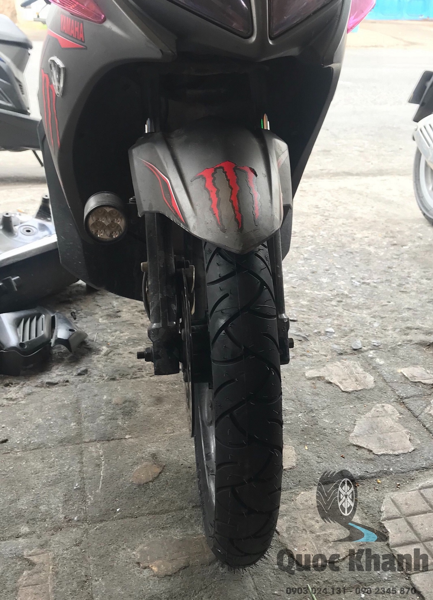 Michelin Pilot Sporty 70/90-16 TL trước Nouvo, Hayate