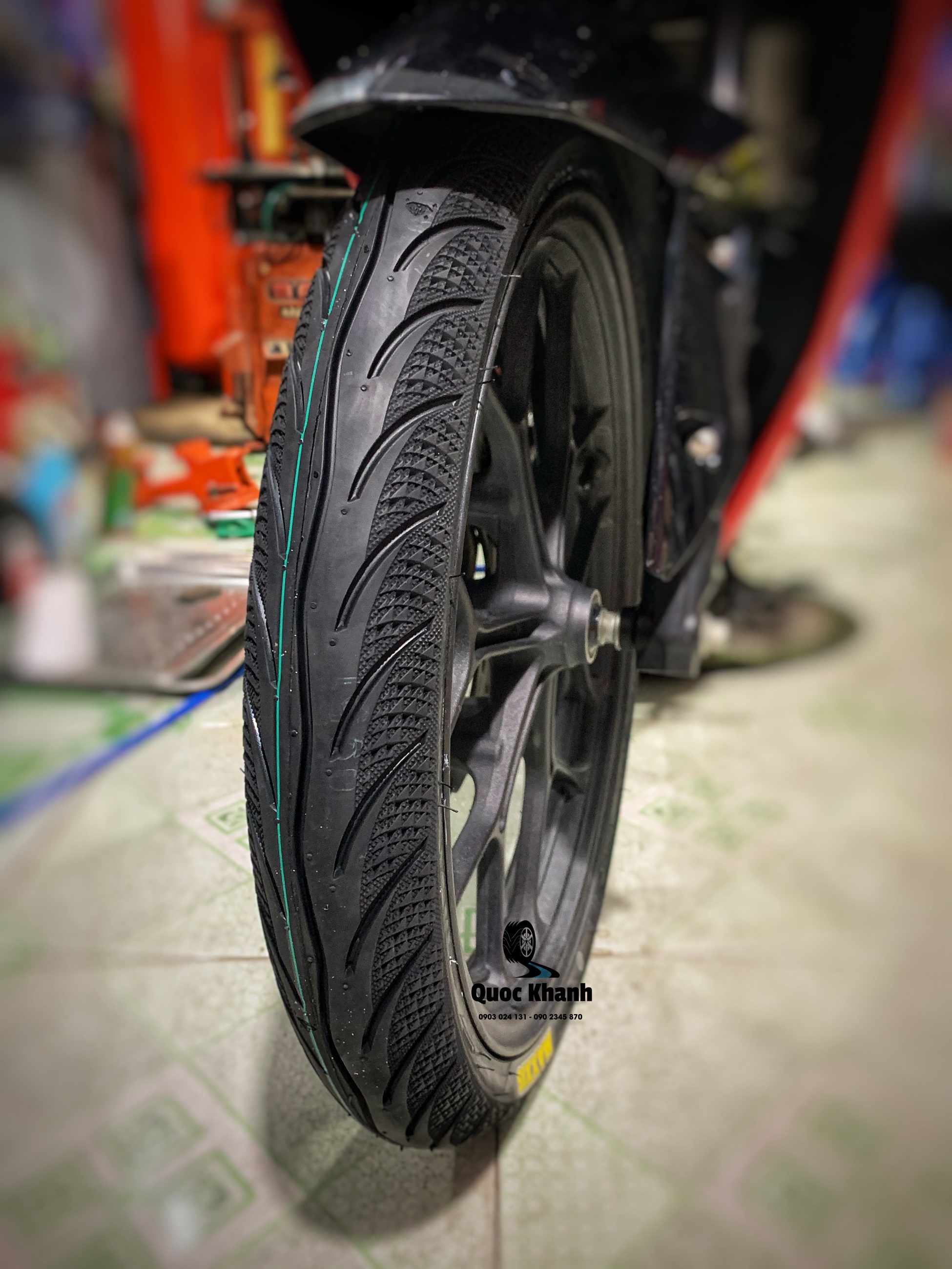 Maxxis 70/90-17 3D TL trước Ex, Raider, Satria, Sonic, Axelo