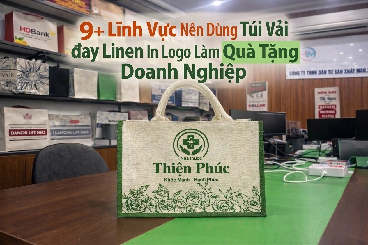 9-linh-vuc-nen-dat-tui-vai-day-linen-in-logo-lam-qua-tang-doanh-nghiep