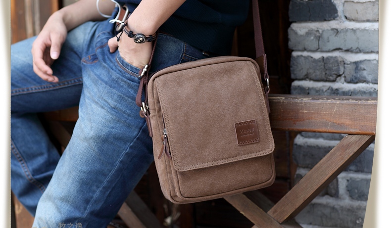 Túi xách nam vải bố chất lượng từ KOS Shop