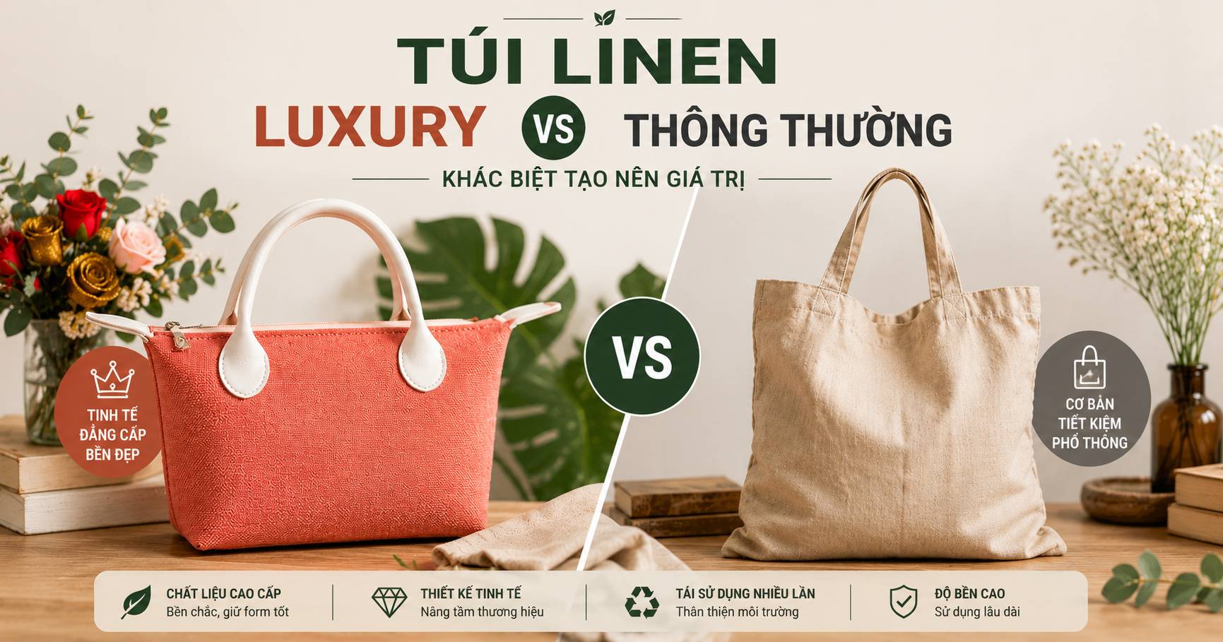 tui-linen-luxury-co-gi-khac-so-voi-tui-linen-thong-thuong