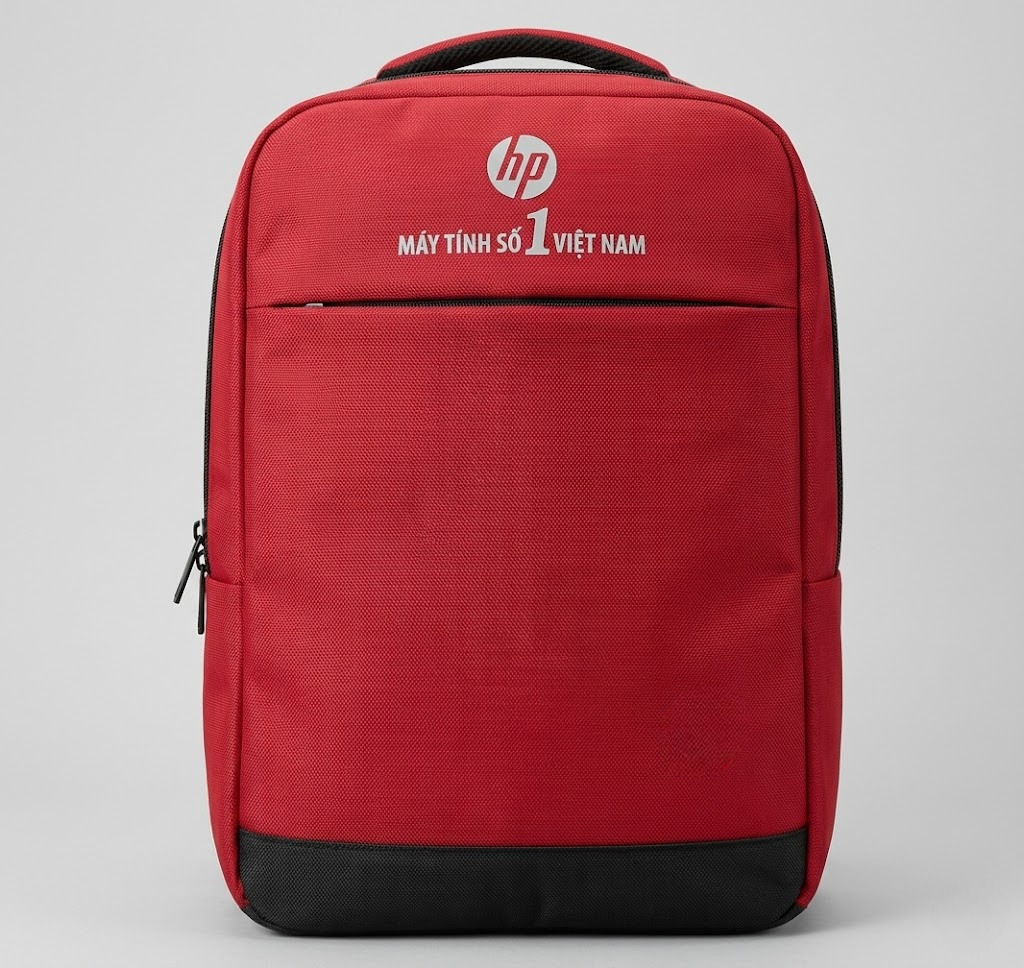 Balo đựng laptop in logo HP