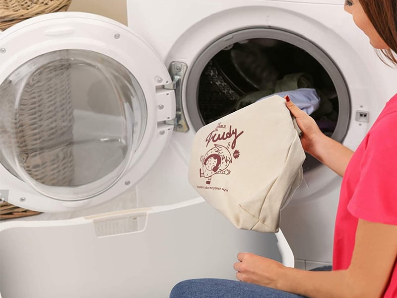 giặt túi vải canvas bằng máy giặt