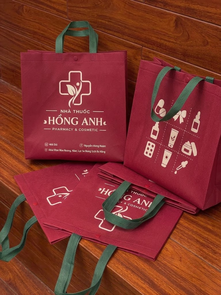 in túi vải không dệt 2 mặt