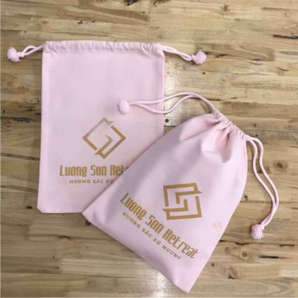  Túi canvas dây rút in logo thương hiệu