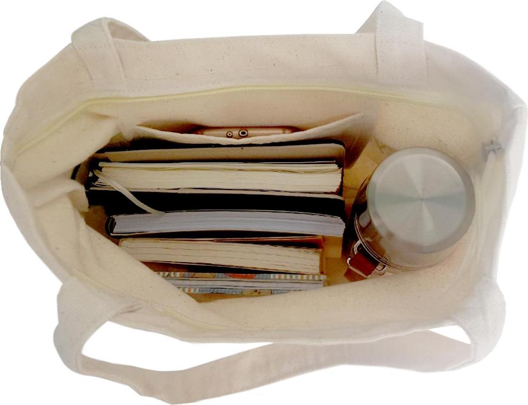 túi vải canvas có khóa bảo vệ đồ vật tốt hơn