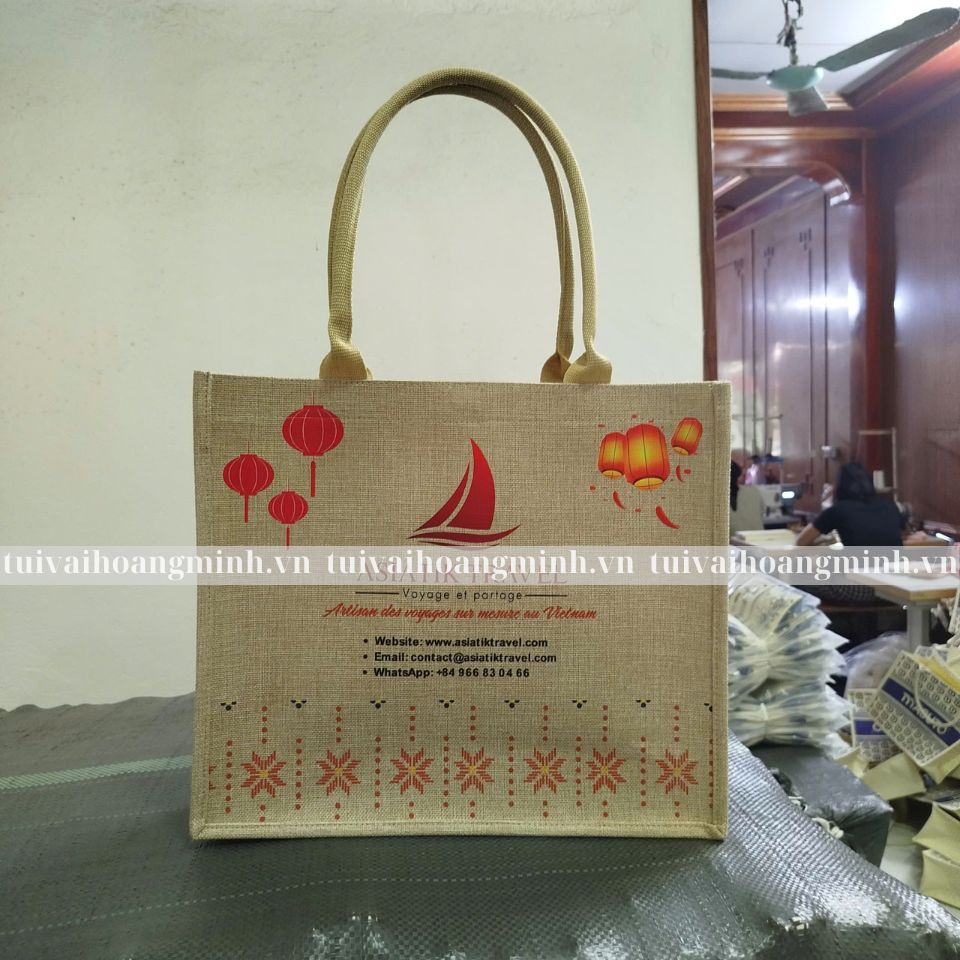Túi vải linen ASIATIK TRAVEL