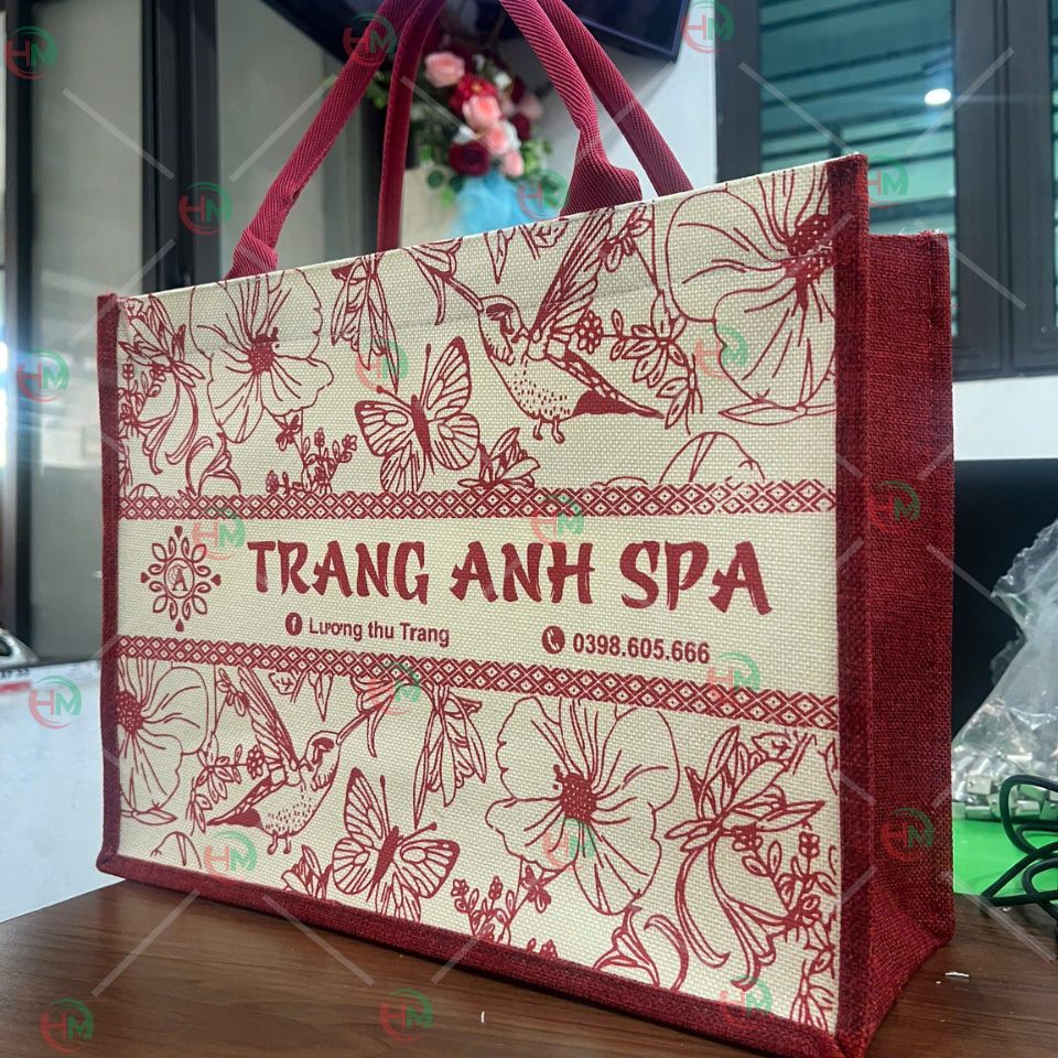 Túi linen Trang anh spa