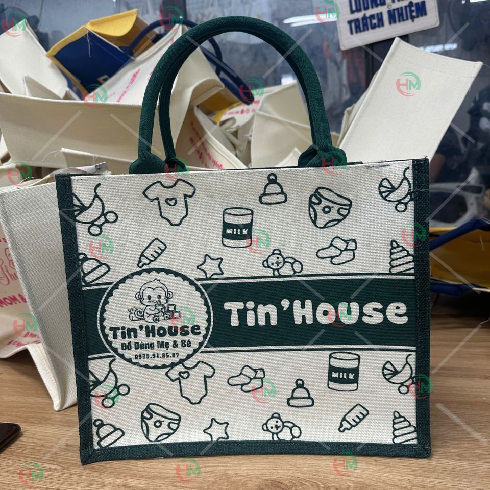 Túi vải linen tin house