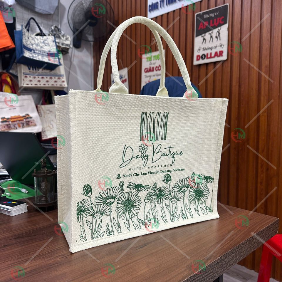 túi vải linen daily boutique