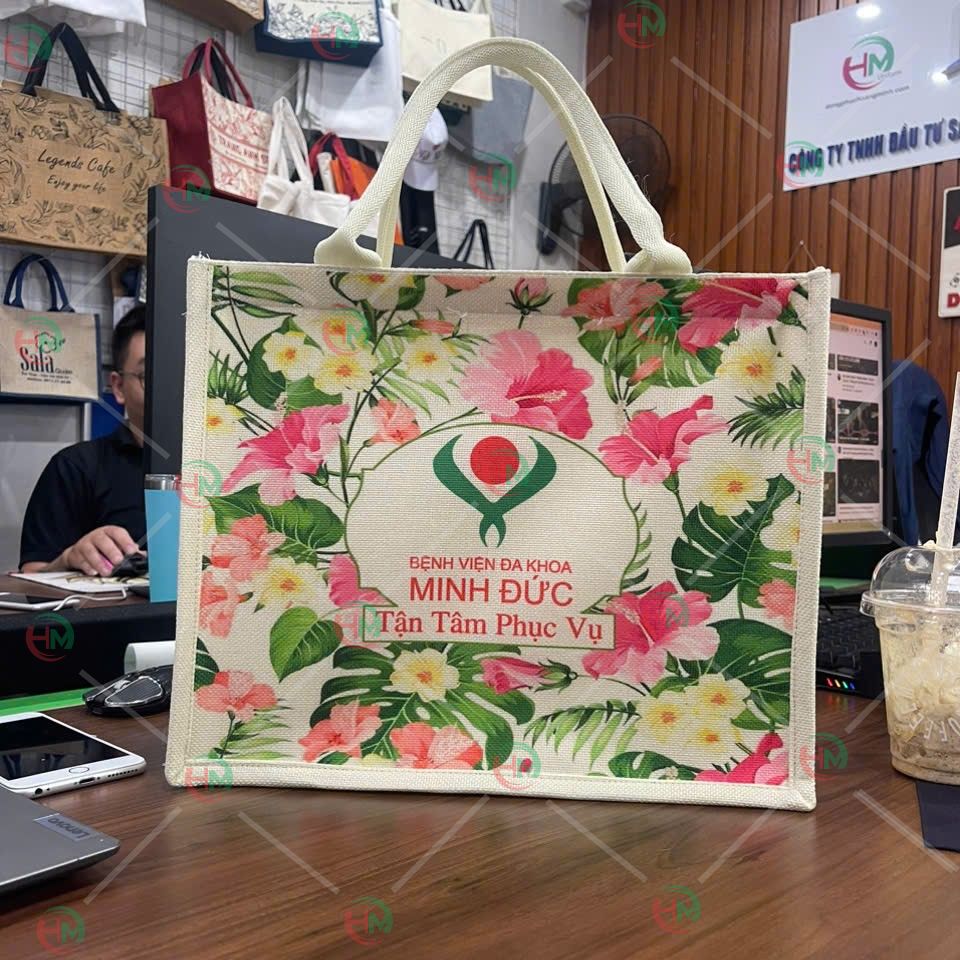 Túi vải linen BVDK Minh đức