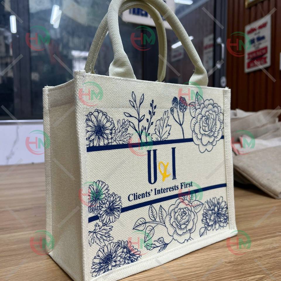 Túi vải linen U&I