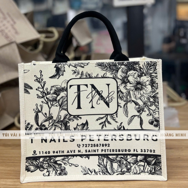 Túi vải linen TN (T Nails)
