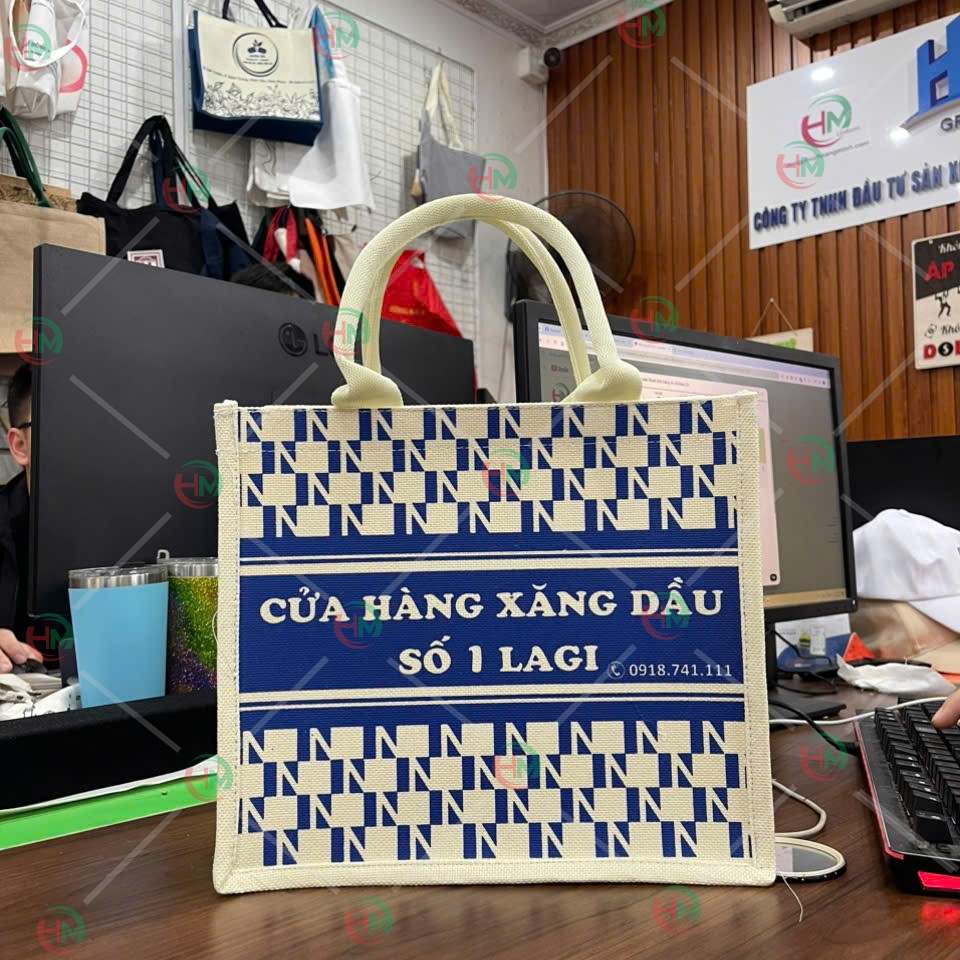 Túi vải linen chxd số 1 lagi