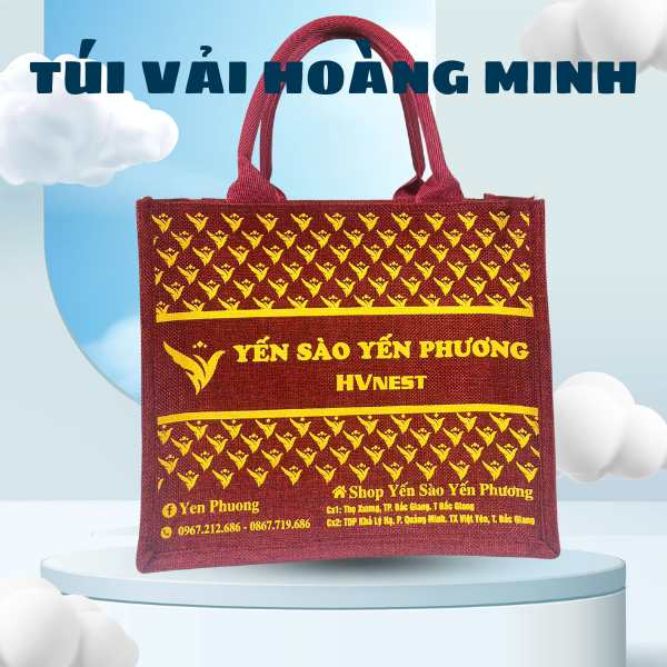 Túi vải linen Yến Sào Yến Phương