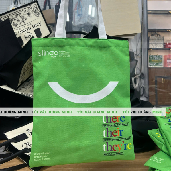 Túi vải canvas Slinoo