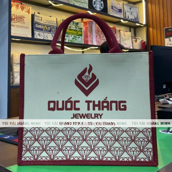 Túi vải linen Quốc Thắng