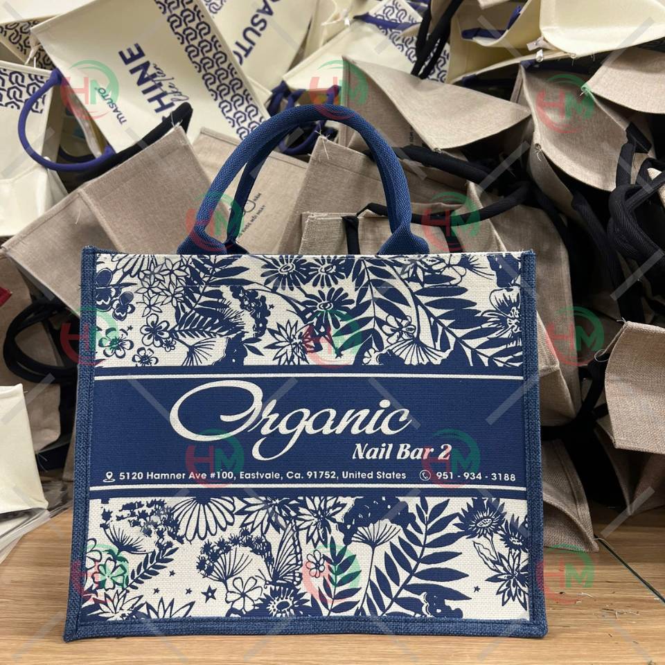 Túi vải linen Organic