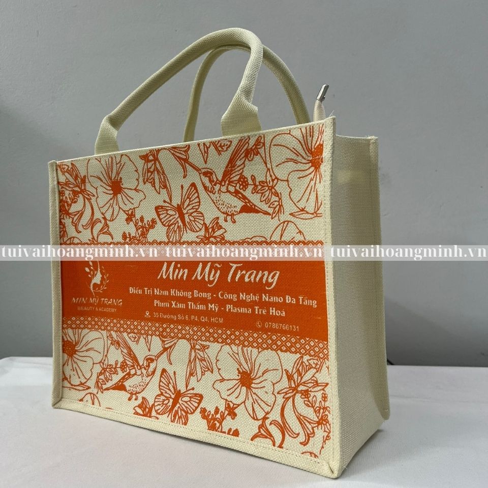 Túi vải linen Min Mỹ Trang