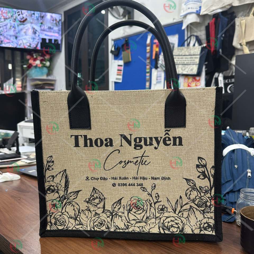 Túi vải linen Thỏa Nguyễn