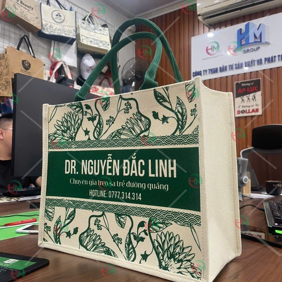 Túi vải linen DR. Nguyễn Đắc Linh