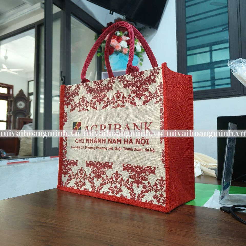 túi vải linen agribank