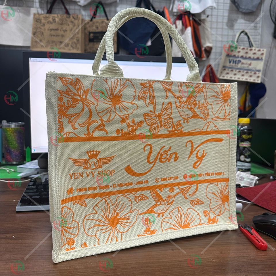 Túi vải linen Yến Vy Shop