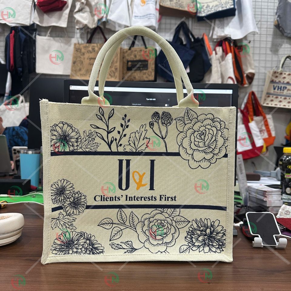 Túi vải linen U&I