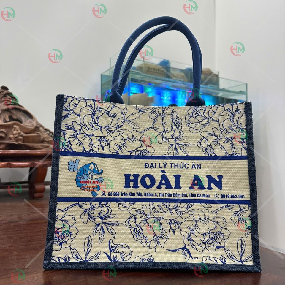 Túi vải linen Hoài An