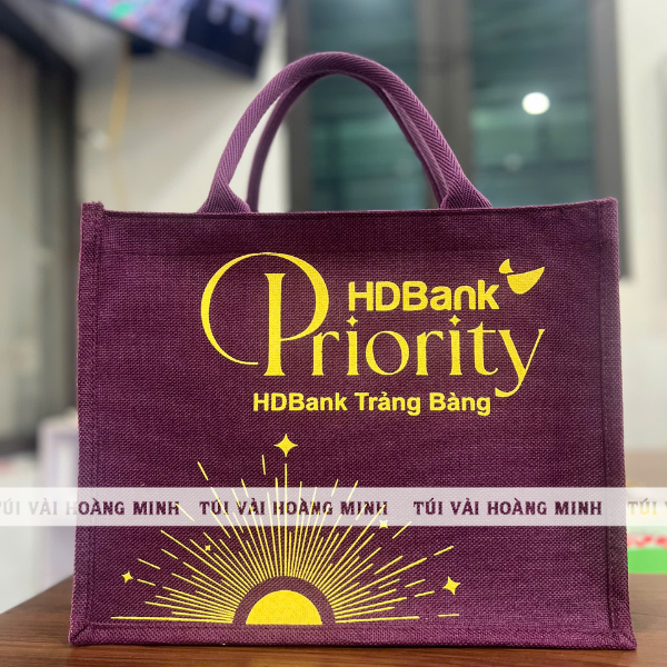 Túi vải linen HDBank