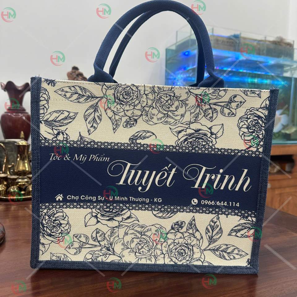 Túi vải linen Tuyết Trinh