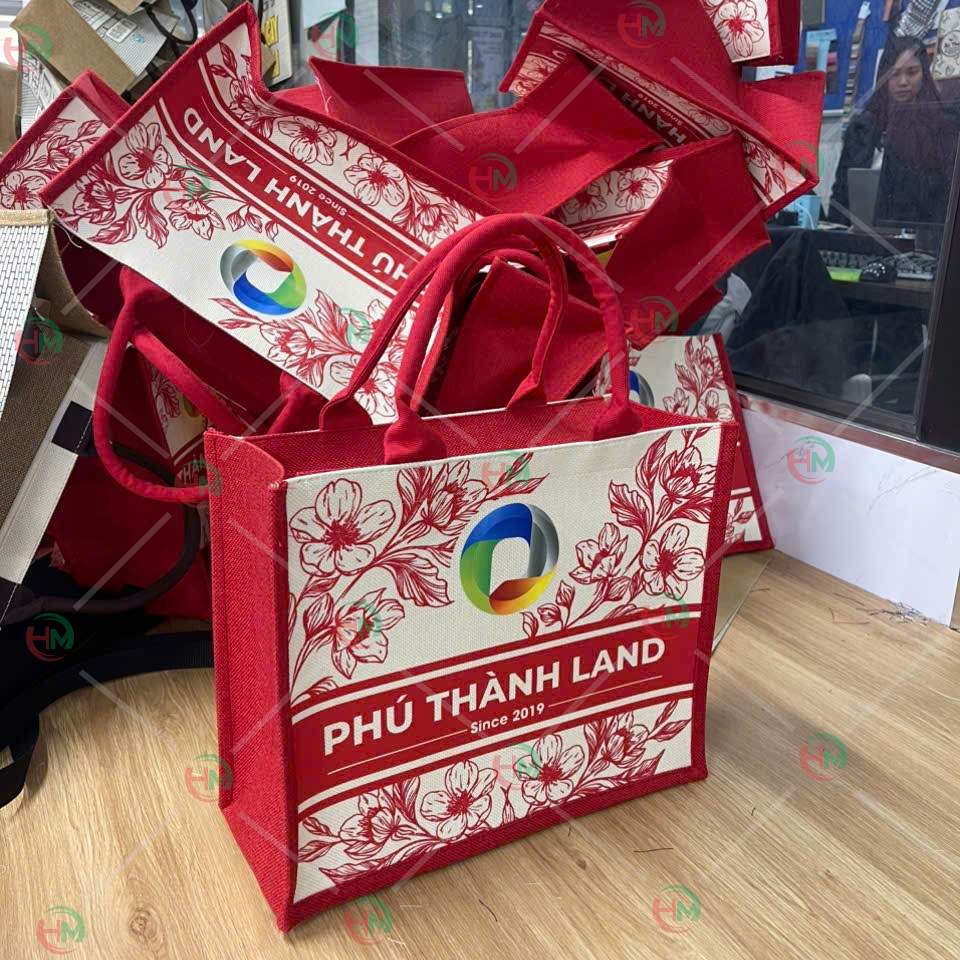 Túi vải linen Phú Thành land