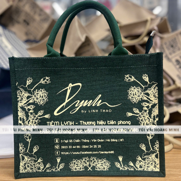 Túi vải linen Lynh