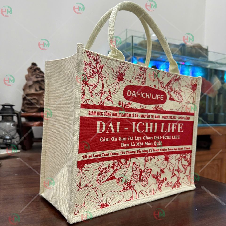 Túi vải linen dai-ichi life