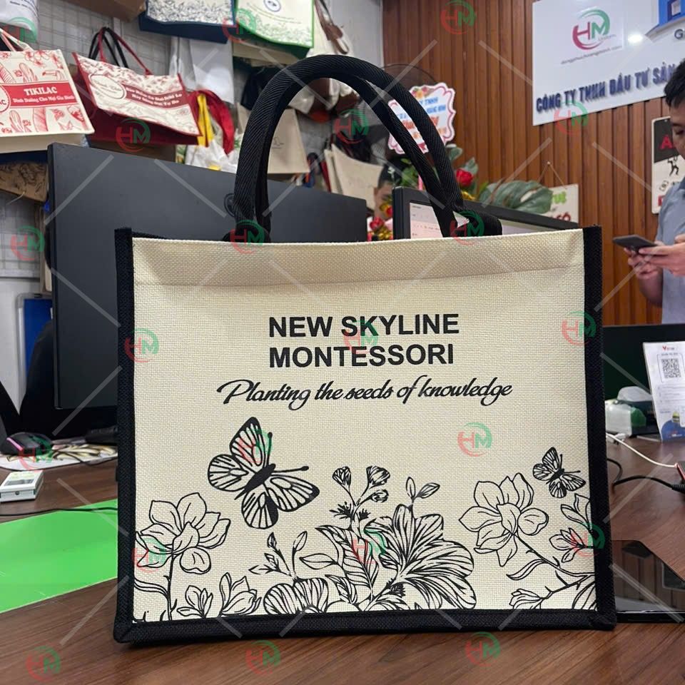 Túi linen new skyline