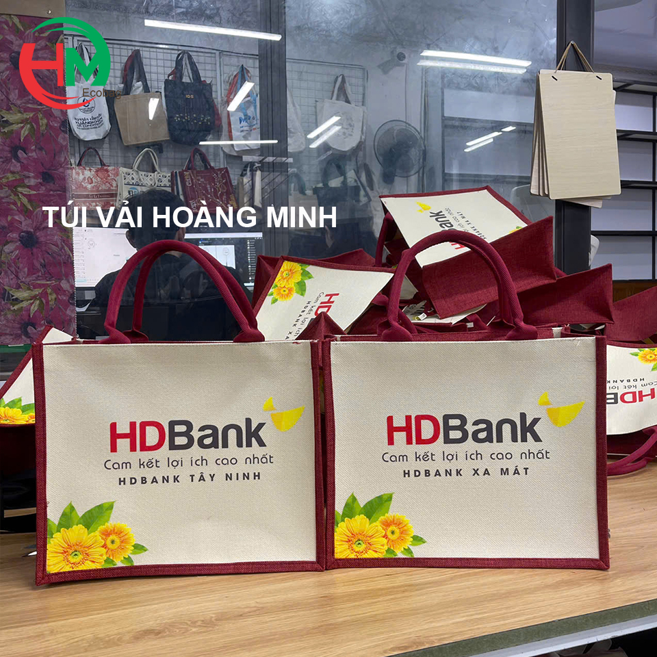 Túi Vải Linen HDBank Tây Ninh – Thiết Kế Sang Trọng, Bền Bỉ