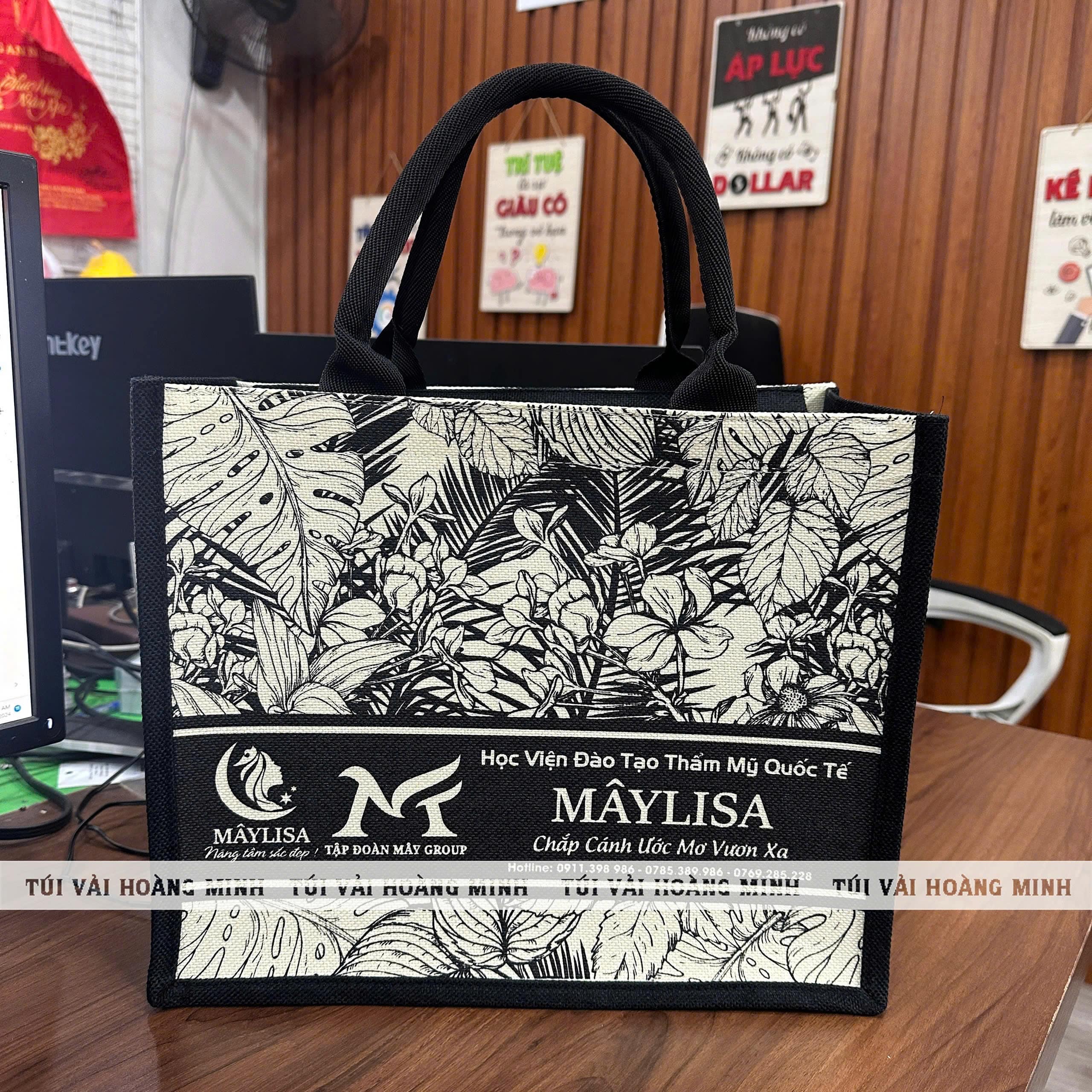 Túi Vải Linen MâyLISA – Sang Trọng, Đậm Dấu Ấn Thương Hiệu