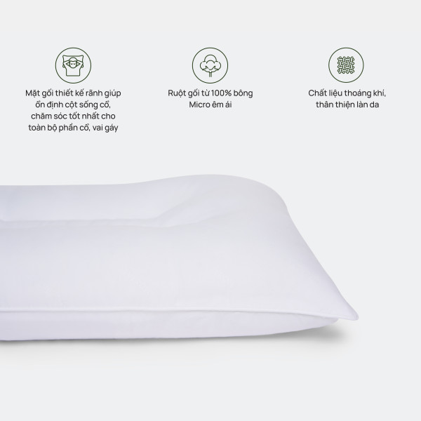 Ruột gối thư giãn cổ (Ruột gối Micro Relax)