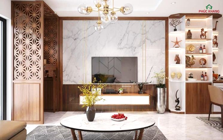 kinh nghiệm lựa chọn tấm ốp tường PVC vân đá phù hợp với phong thủy