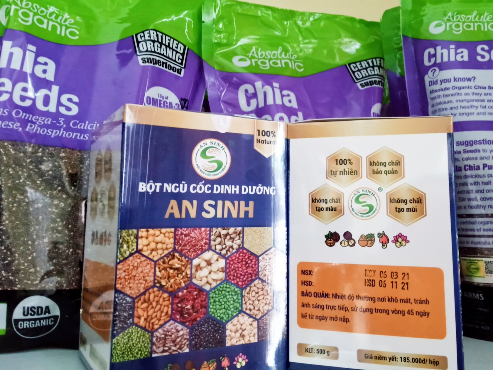 Công dụng hạt chia đối với mẹ bầu sau sinh