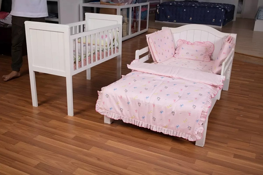Bộ chăn ga gối đệm Baby – Viền Nhún