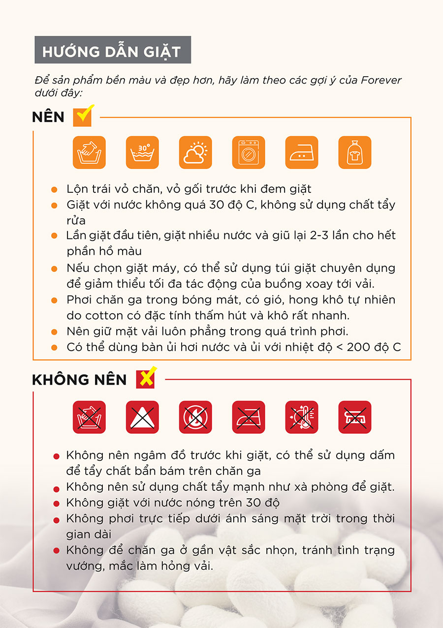 Hướng dẫn giặt vải lụa tơ tằm