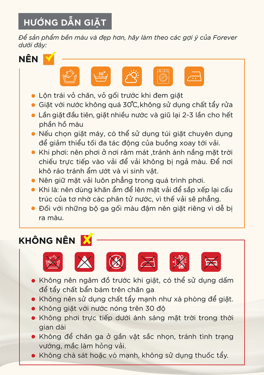 Hướng dẫn giặt vải tencel