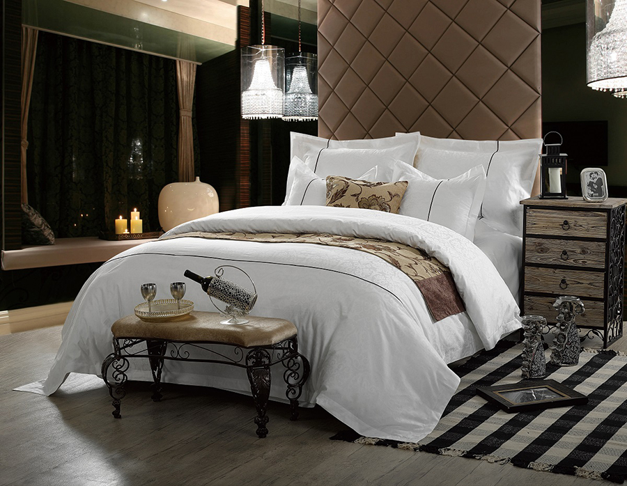 Bộ chăn ga gối khách sạn mẫu 7