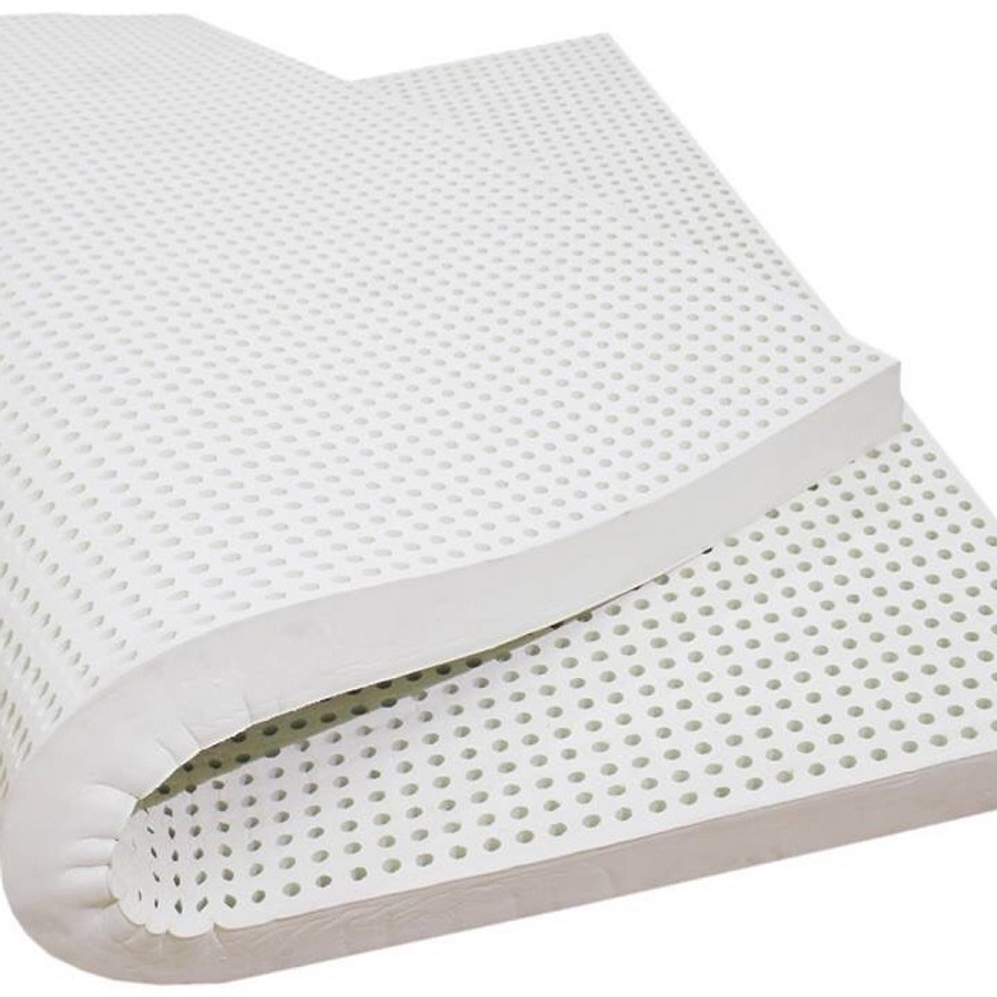 Nệm cao su non có khả năng nâng đỡ ưu việt & độ thấm hút mồ hôi nhờ cấu trúc từ hàng ngàn lỗ thoáng