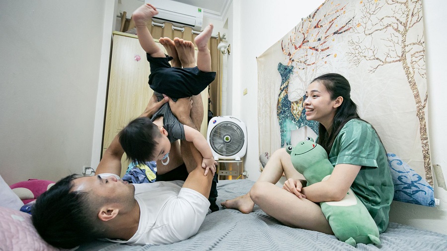 Đệm cứng là lựa chọn lý tưởng cho những người có trọng lượng lớn hoặc dành cho những gia đình có thói quen ngủ chung