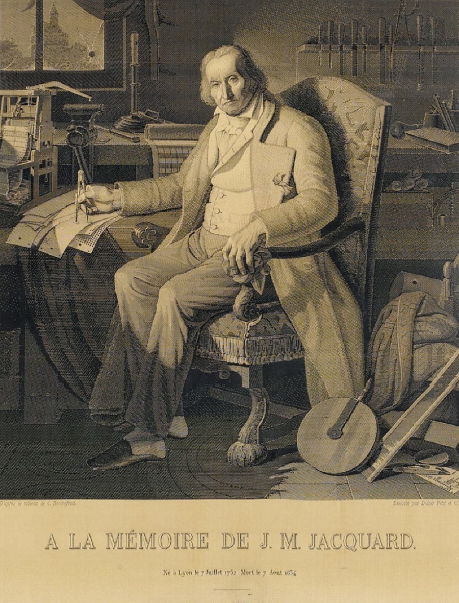 Joseph Marie Jacquard - Cha đẻ của vải jacquard