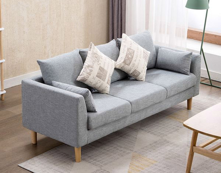 Ghế sofa bọc nỉ sang trọng