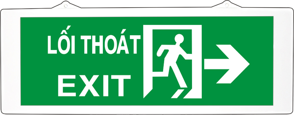 Đèn Exit lỗi thoát Kentom